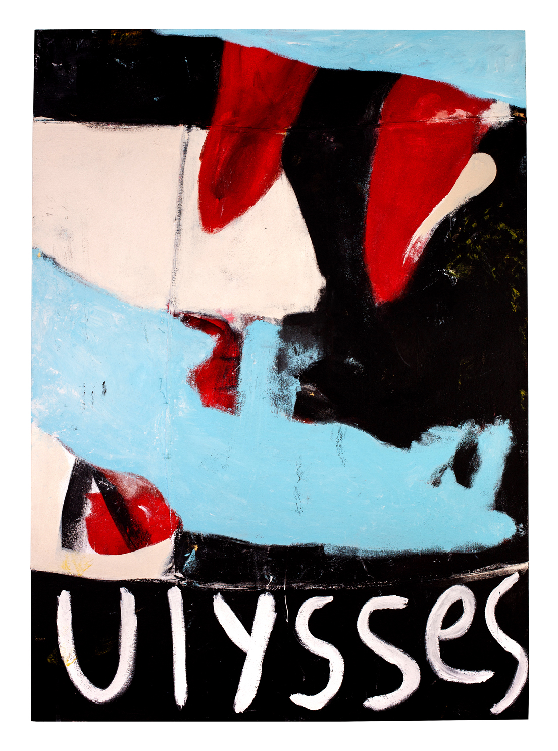 4 Ulysses 2019 mixed media on canvas 56 x 40in