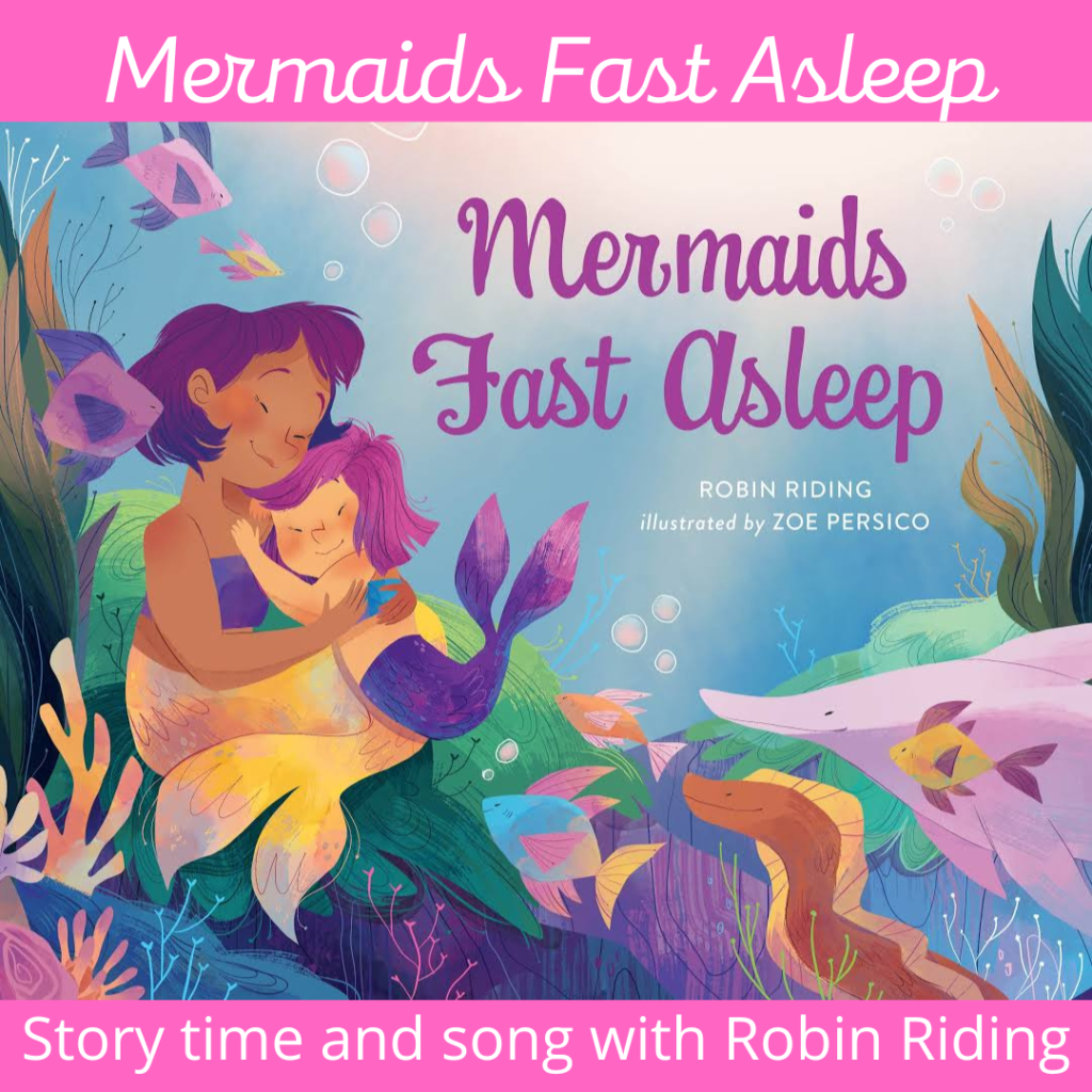 Easton Book Festival presents author Robin Riding reading Mermaids Fast Asleep at Book and Puppet Company, 22 Centre Square, Easton PA,