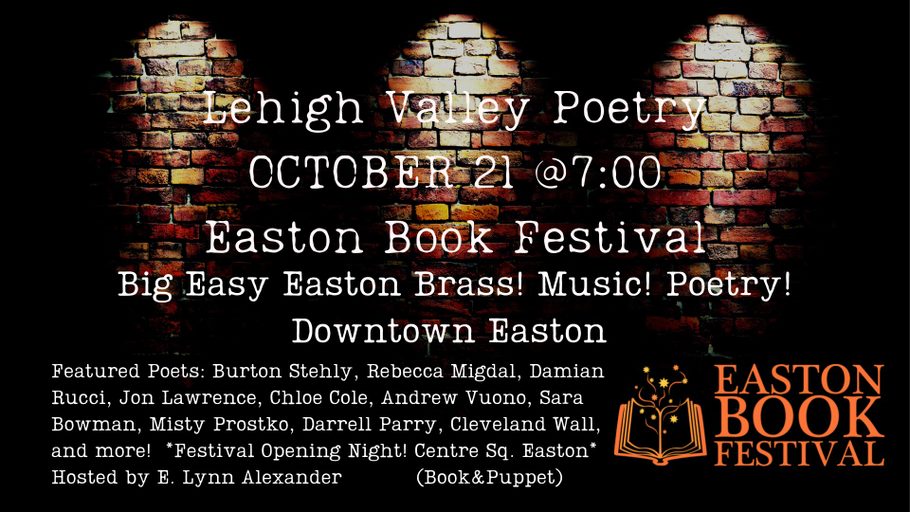 Lehigh Valley Poetry at Easton Book Festival 2022
